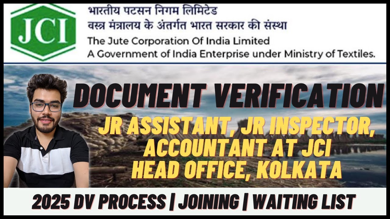 A2O Aspirant to Officer is live! JCI Recruitment 2025 JCI Jr. Assistant, Jr. Inspector & Accountant