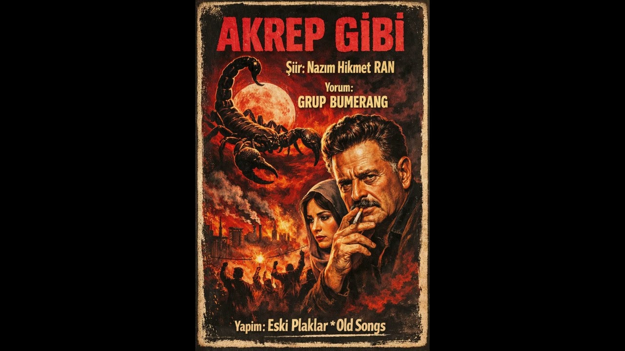 AKREP GİBİ - NAZIM HİKMET ŞİİRİNDEN - AĞIR BLUES CAZ İÇERİR #özgünmüzik,#unutulmazşarkılar,
