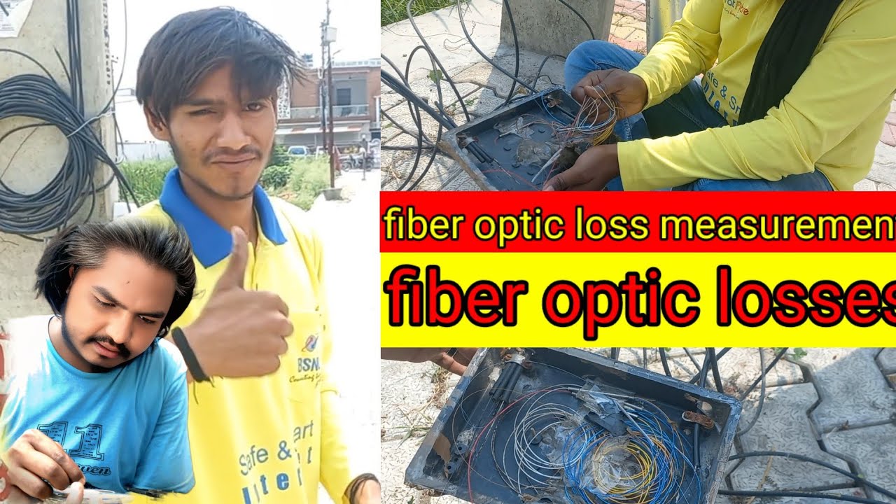 Fiber Optic Losses | Fiber Optic Loss Measurement | Fiber Splicing #fiber #bsnl @MRINDIANHACKER