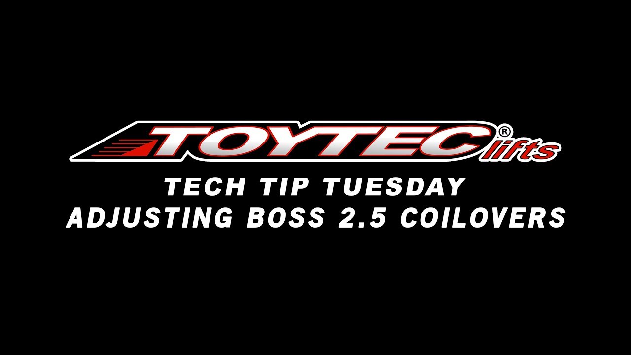 Tech Tip Tuesday - Boss 2.5 Coilover Adjustment