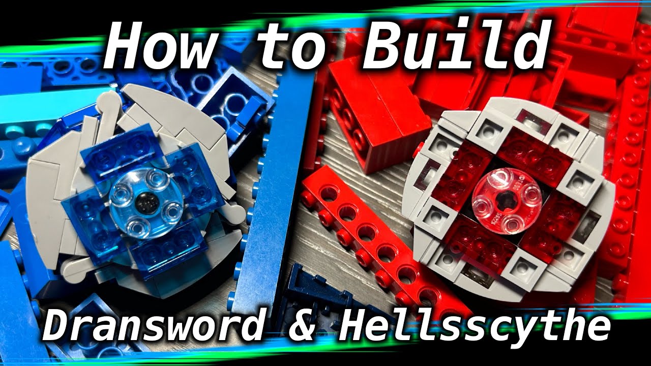 Как собрать Lego Dransword и Lego Hellsscythe | Обучающие материалы по Lego Beyblade!