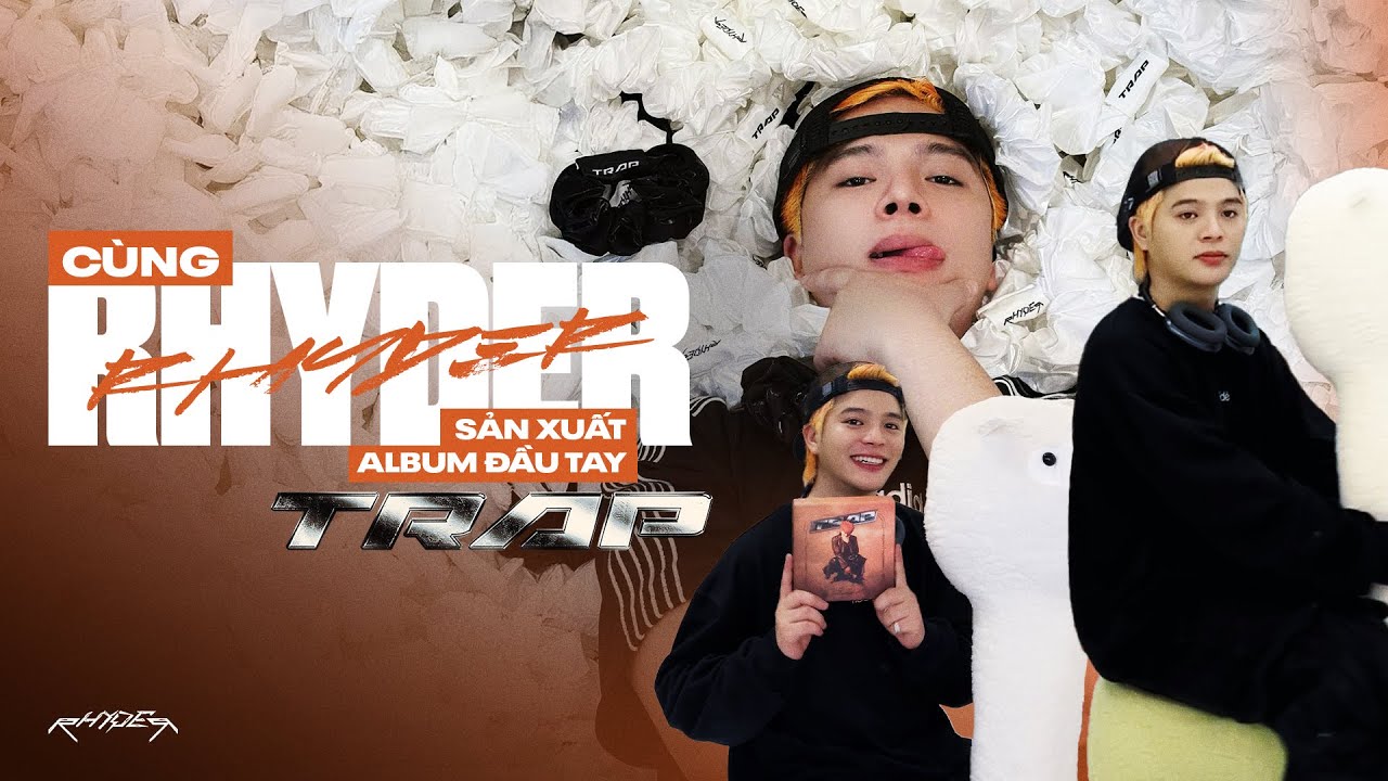 RHYDER's VLOG | CÙNG RHYDER SẢN XUẤT ALBUM ĐẦU TAY 