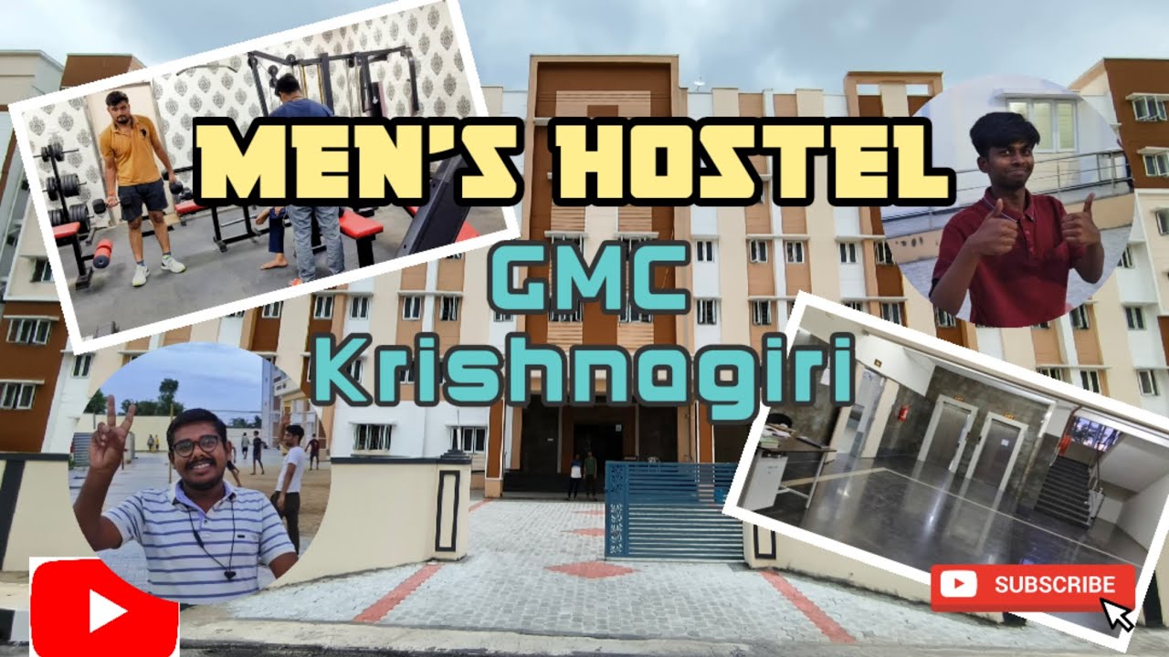 Men's Hostel || Govt Medical College Krishnagiri || gmc krishnagiri