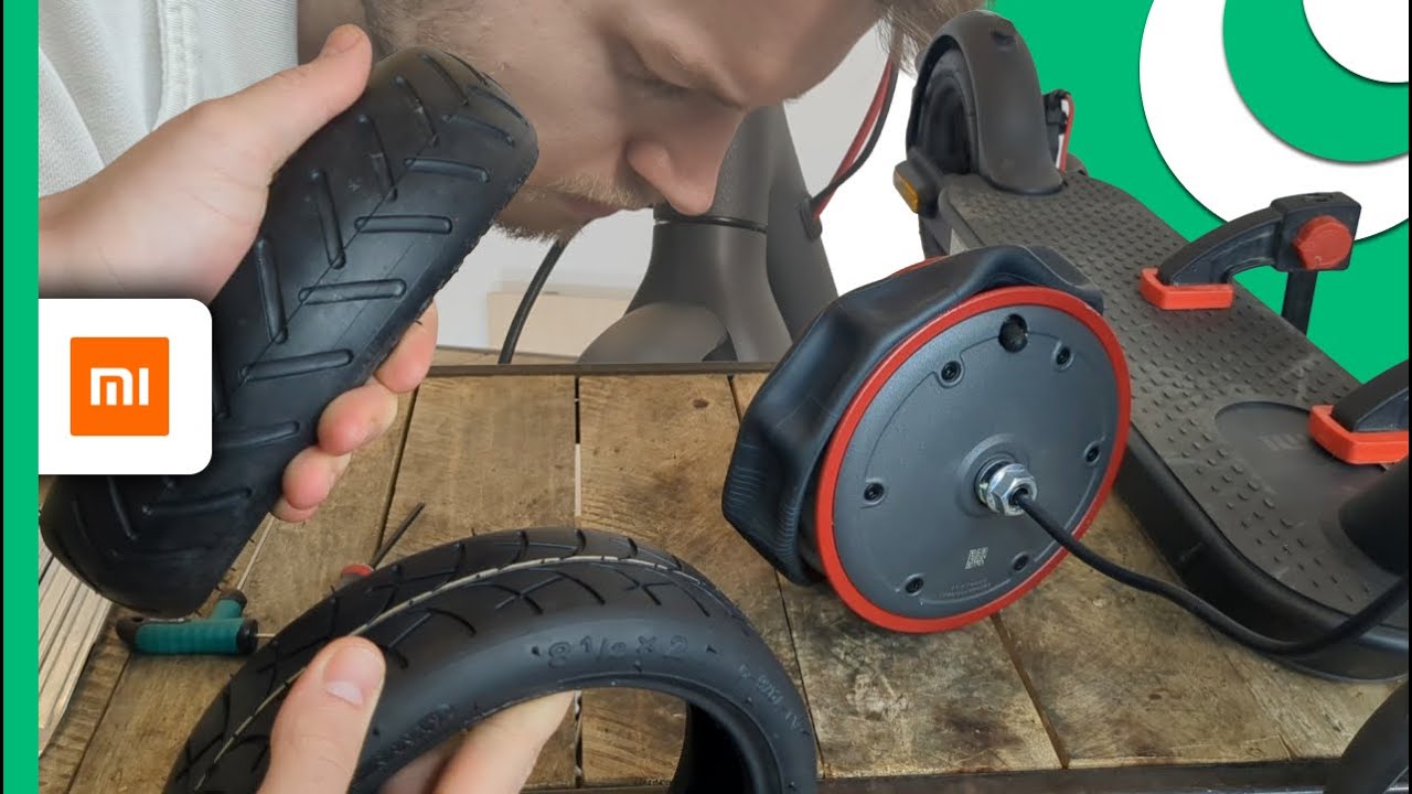 TUTO Xiaomi - Das VORDERRAD wechseln! Reifen und Schlauch: M365 Pro - Mi 3 🛴💚
