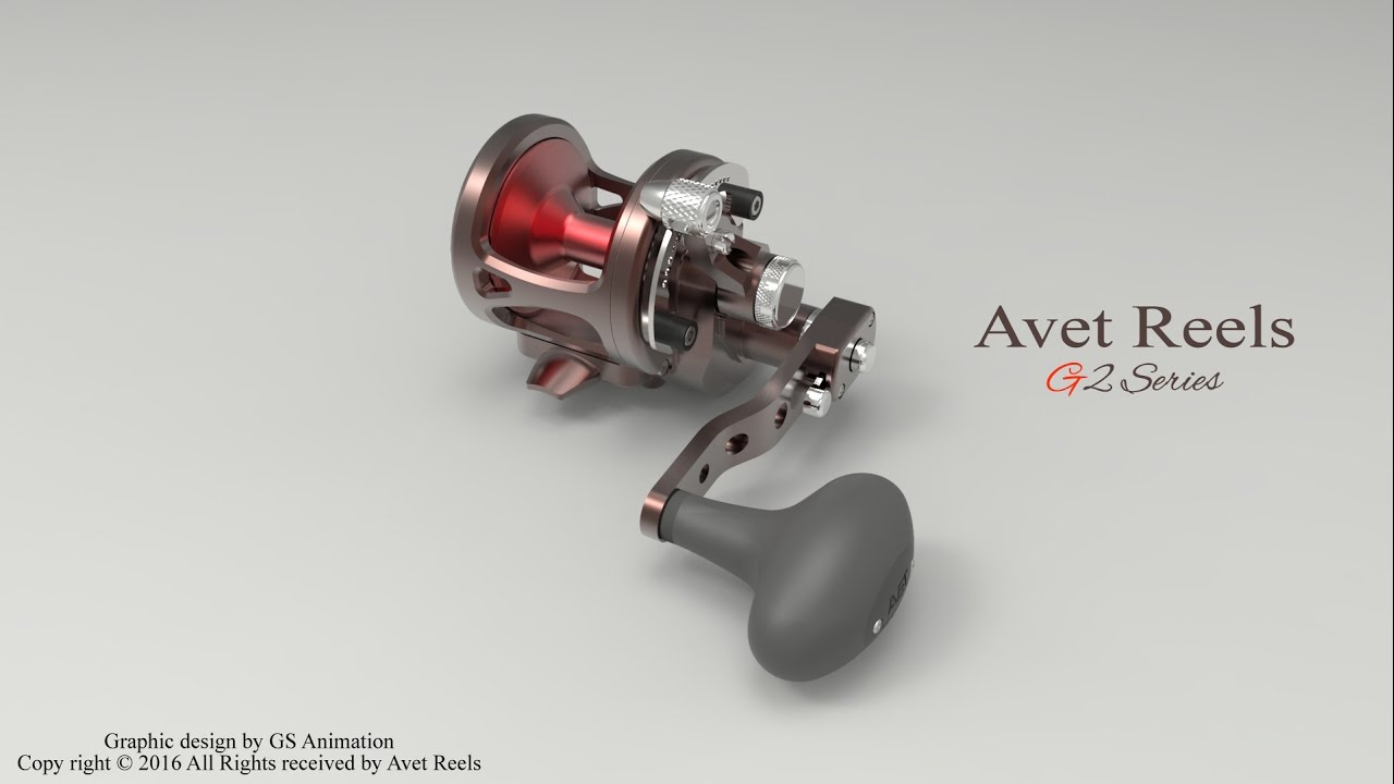 Avet Reels G2 Series ( Neptunes Heart Color )