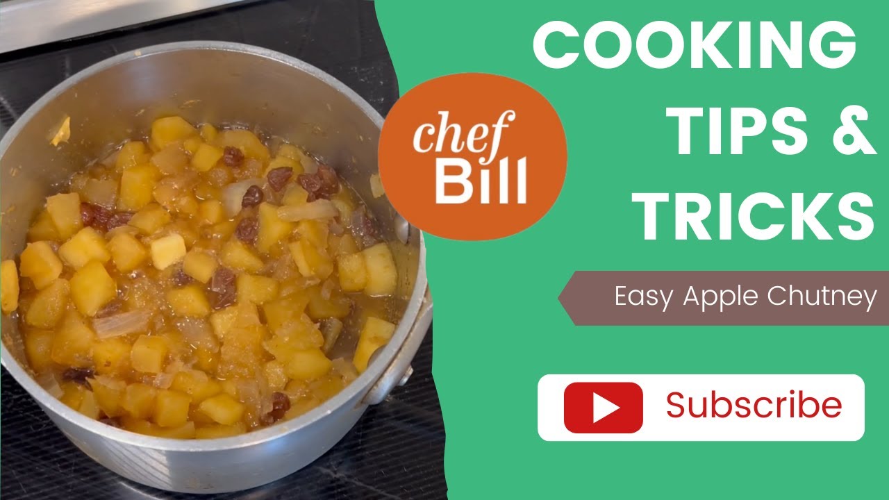 How to make Apple Chutney | #EasyRecipe from #Chef Bill