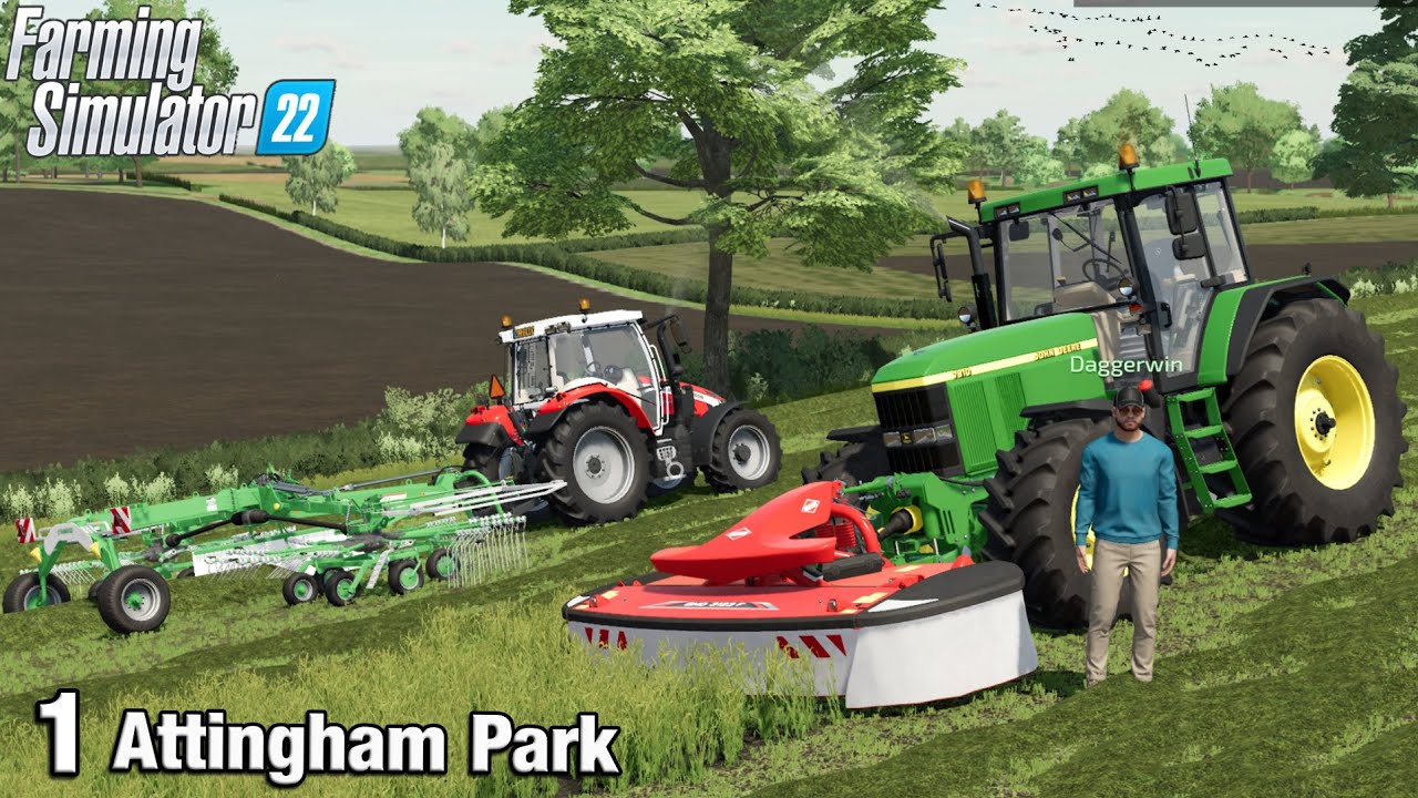 THE DAGGERWIN MULTIPLAYER SERIES BEGINS!! - Co-op Multiplayer FS22 Attingham Park Ep 1