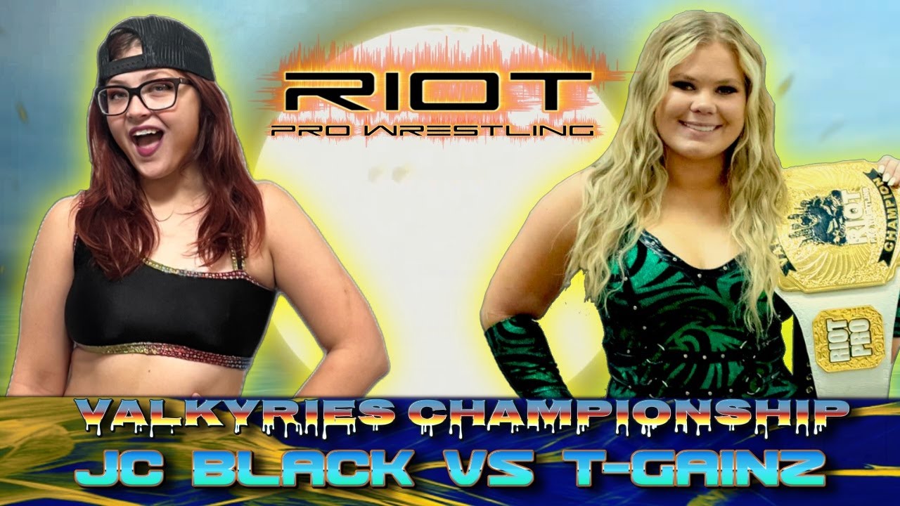 Riot Pro Wrestling : JC Black vs T-Gainz Valkyries Championship