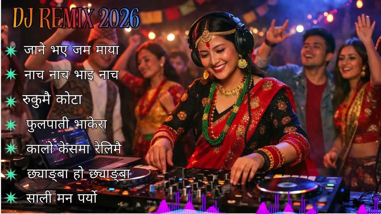 💥 NONSTOP NEPALI DJ PARTY REMIX 🔊 | BASS BOOSTED CLUB MIX | Aura Music