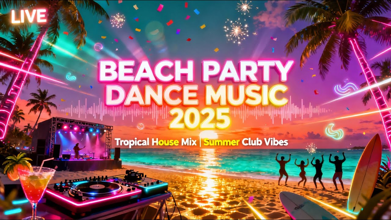 Beach Party Dance Music 2026🌴🔥 Summer EDM Mix | Best Party Vibes & Energy