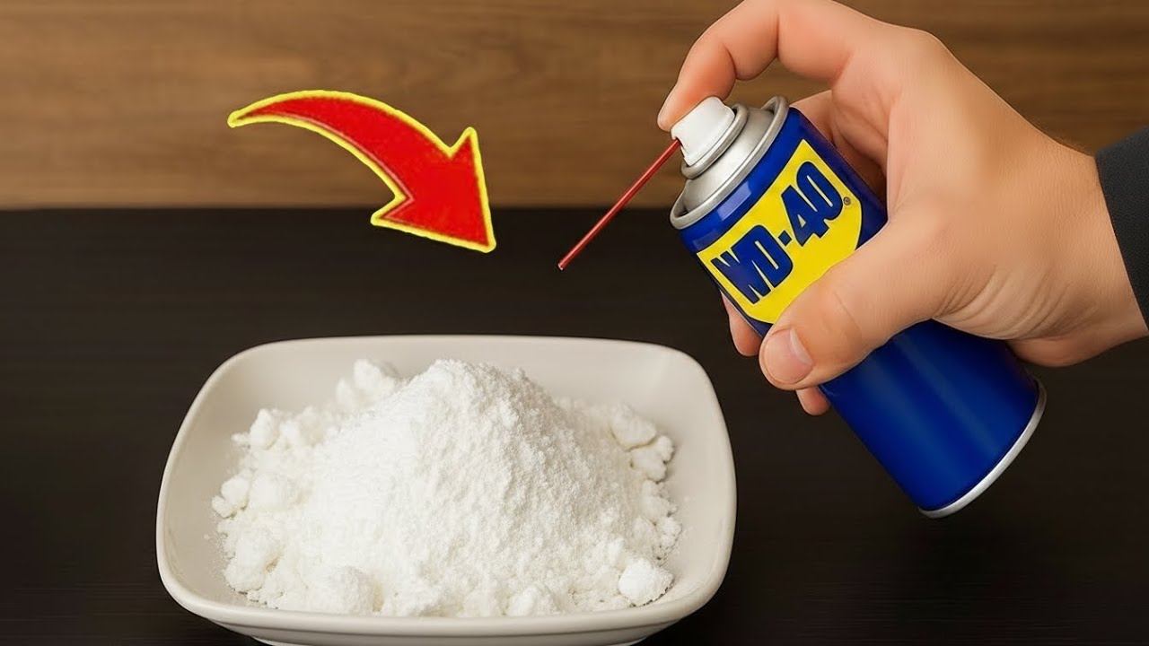 Mix WD-40 with Baking Soda 😱 The Result Is Unexpected