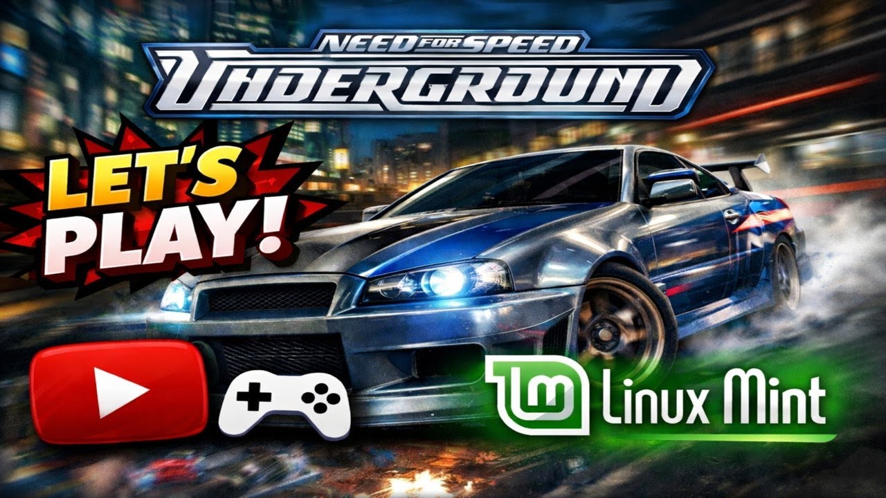 Need for Speed most wanted 🔥 Let’s Play on Linux Mint (No Commentary)@englishbob4101