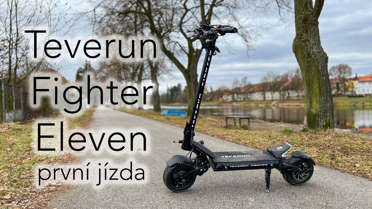 Teverun Fighter Eleven - batmobil v akci 🦇. První jízda 🛴