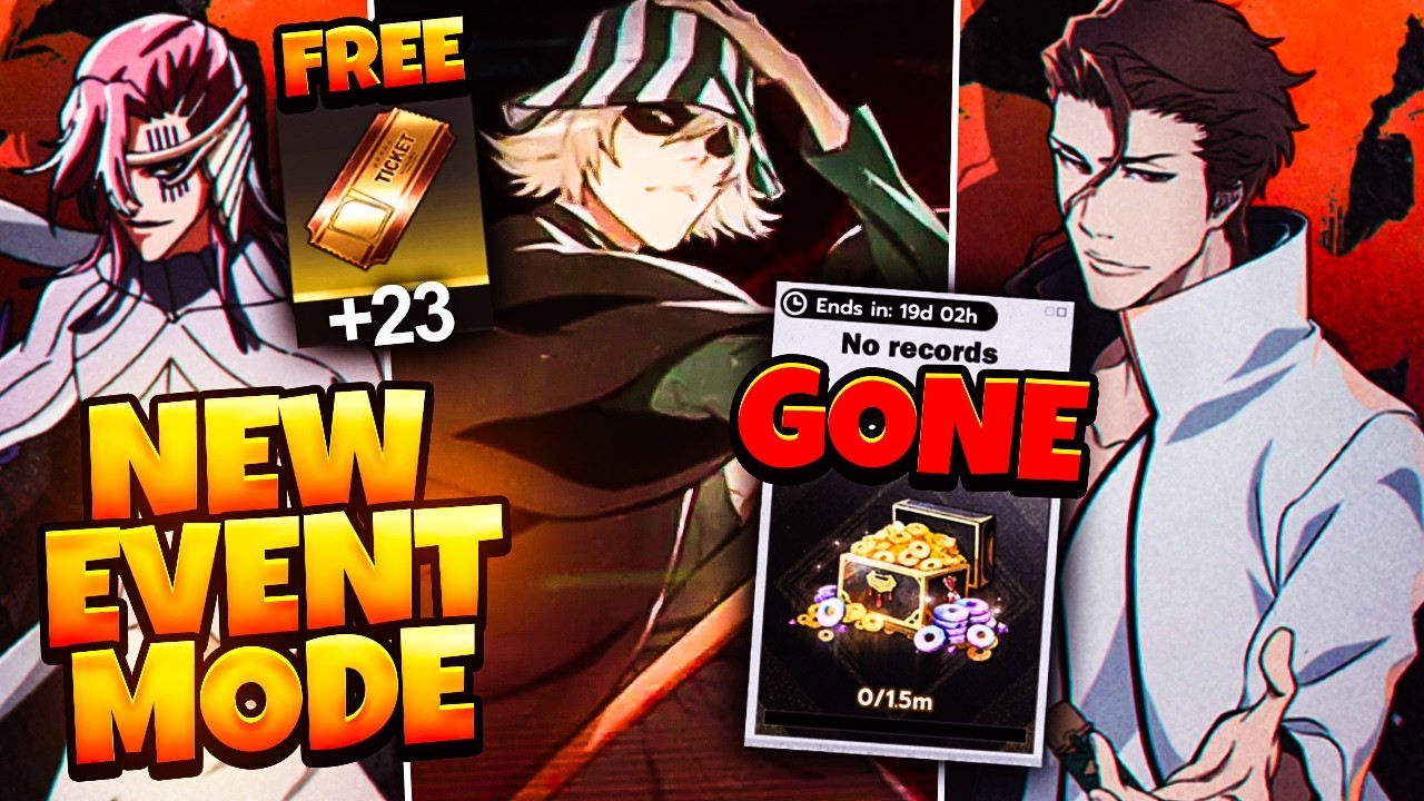 23 NEW FREE LIMITED PULLS! NEW EVENT MODE BUT TOWER IS GONE... | Bleach Soul Resonance