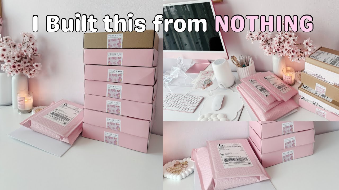 Running My Handmade Small Business ALONE (Exhausting but worth it)