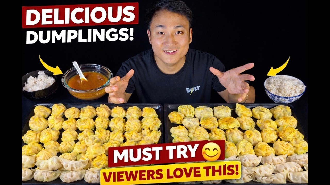 Can We Eat 100 Momos? 🥟 Brother Mukhbang Challenge