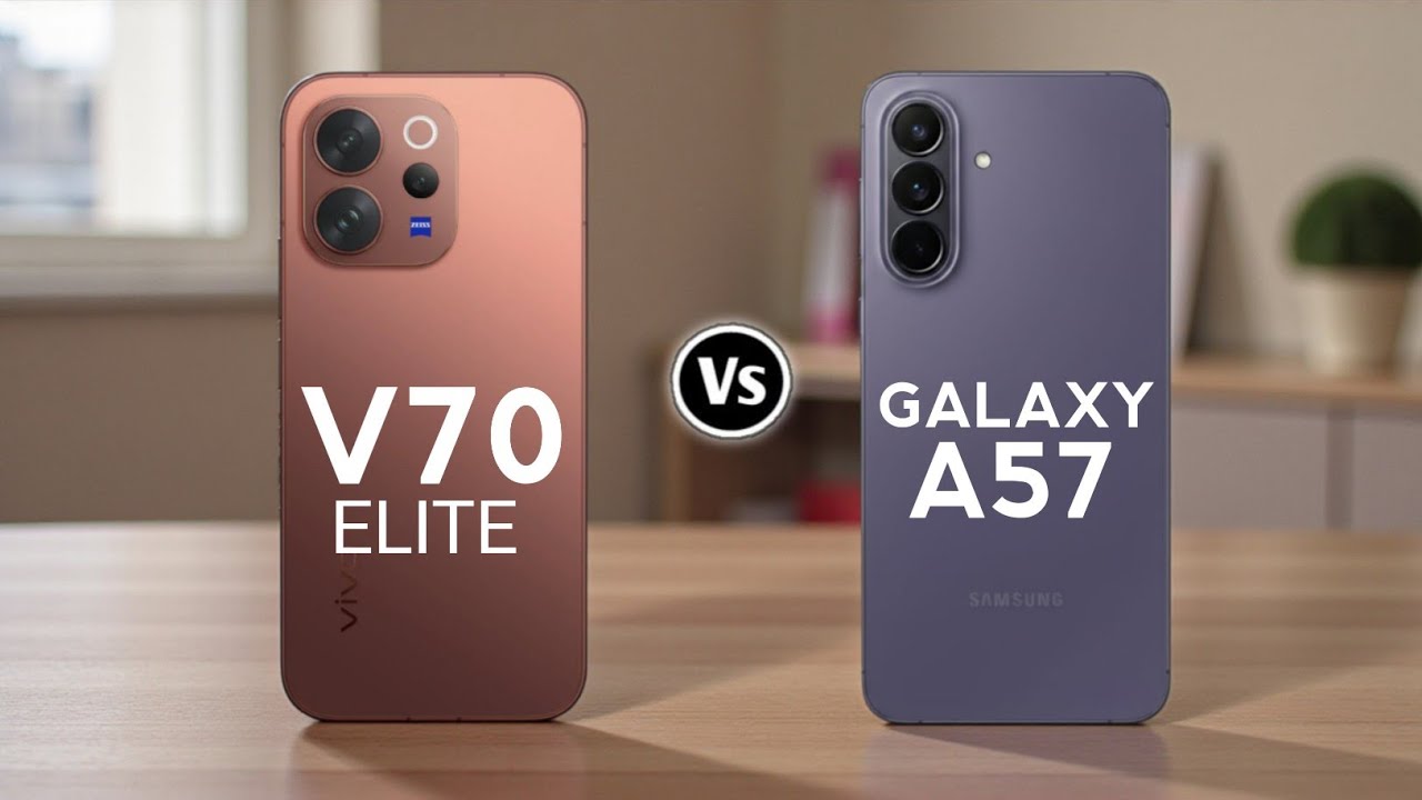 Vivo V70 Elite против Samsung Galaxy A57: решающая битва смартфонов среднего класса 2026 года! ⚡️...
