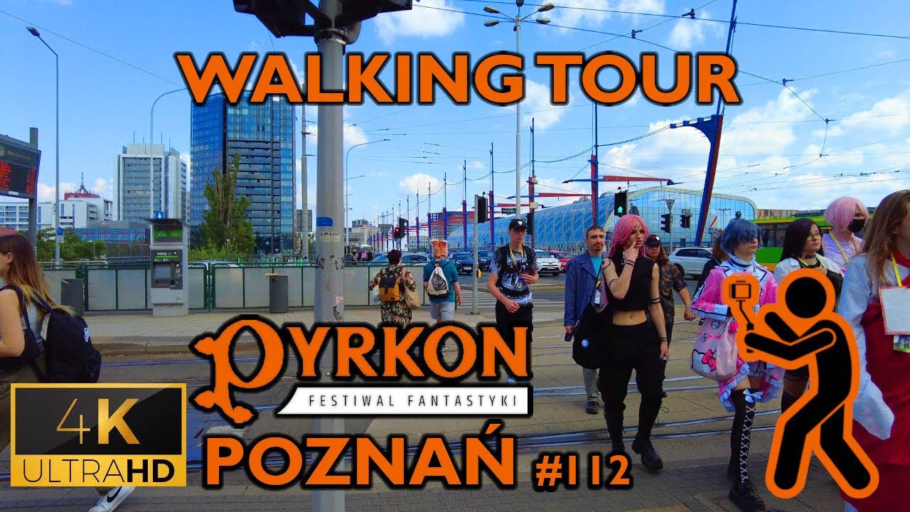 ⁴ᴷ⁶⁰ 🇵🇱 Poznan, Poland | Pyrkon, Avenida | Walking Tour | #112 (June 2023) [4K]