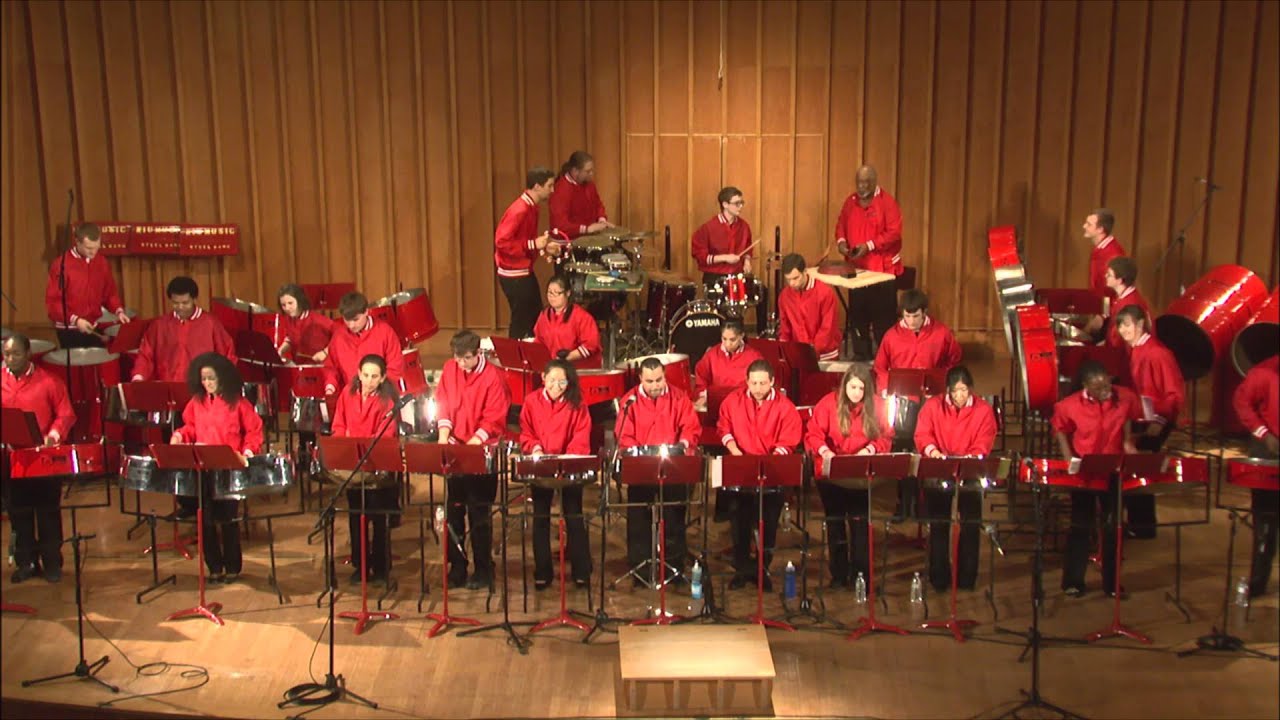 NIU Steelband - Michael Jackson, arr. Cliff Alexis - Man in the Mirror