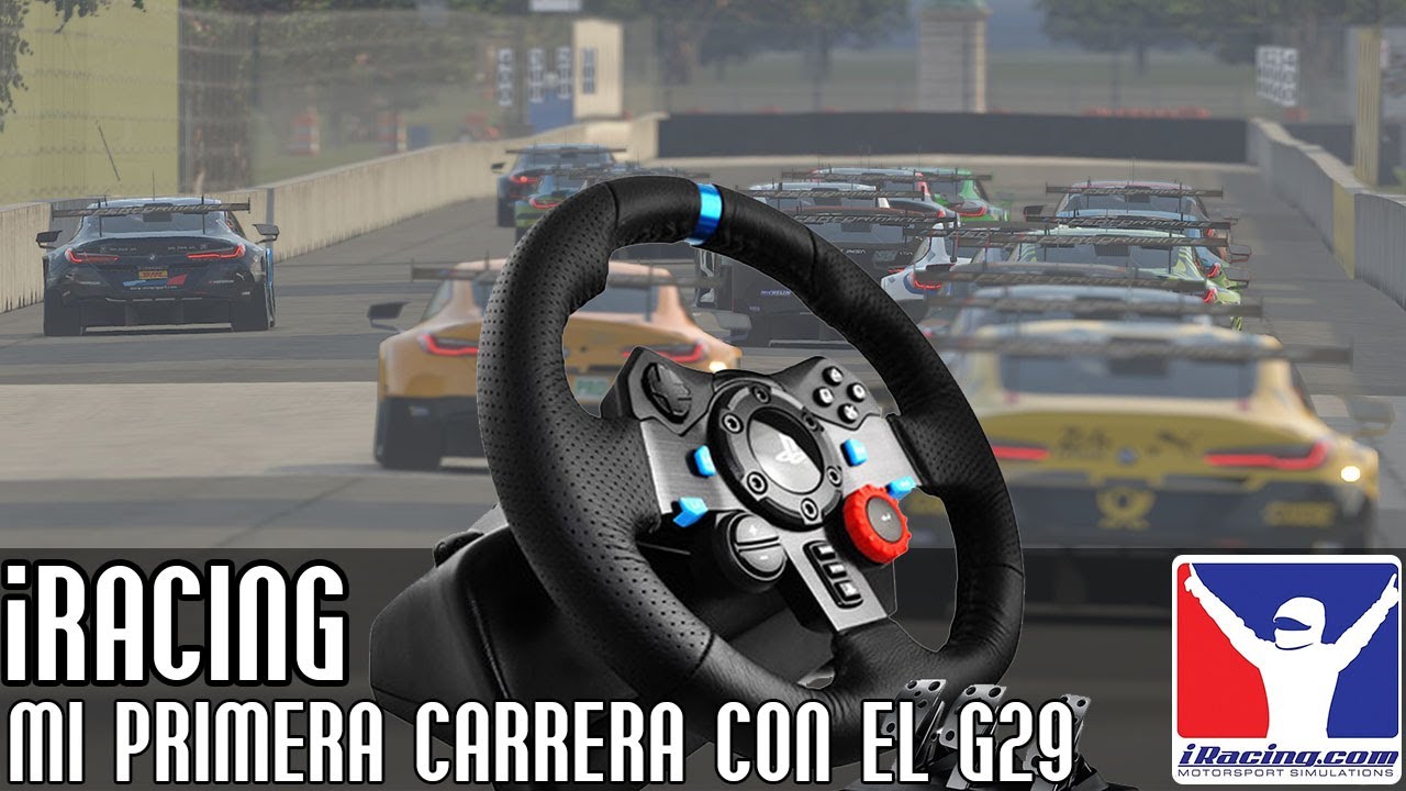 Mi primera carrera oficial con el Logitech G29... y se me ocurre meterme en Belle Isle