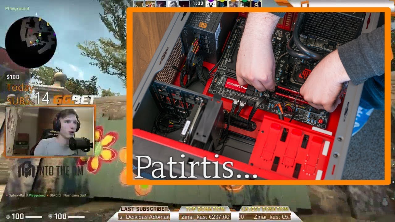 I&Scaron; KUR PAS SPHEX'Ą KOMPŲ RINKIMO PRAKTIKA? [Stream Momentai]