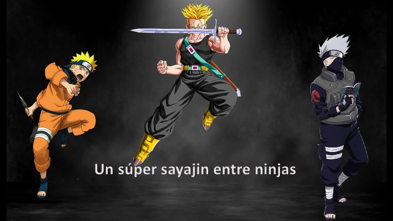 Qhps si Trunks del futuro caia en Naruto capitulo 1