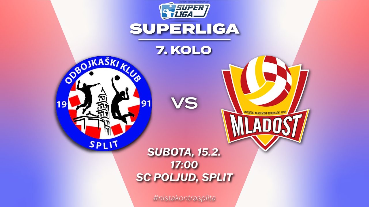 OK Split (M) - HAOK Mladost / 13. kolo [Superliga - seniori 24./25.]
