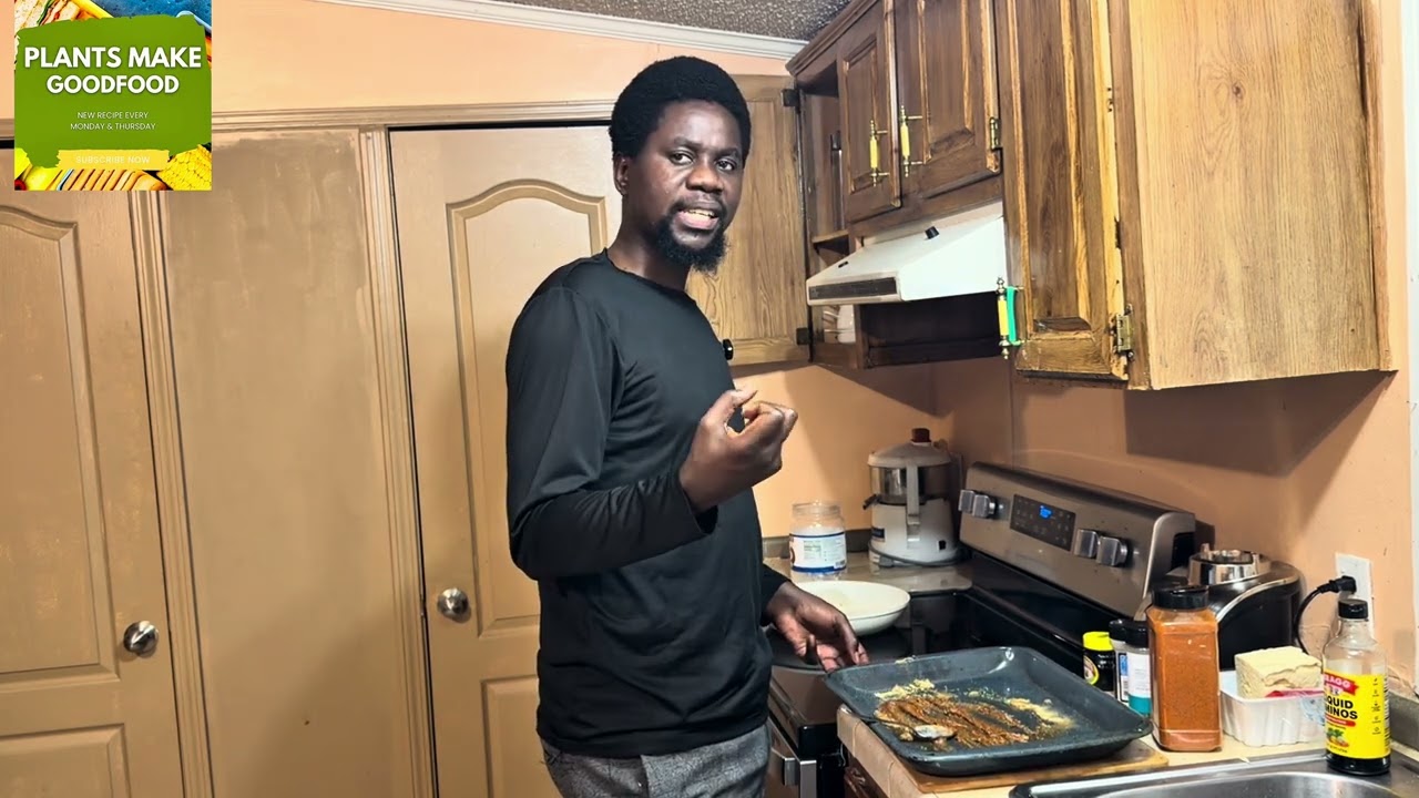 Teaching a 53 year old how to bake TOFU