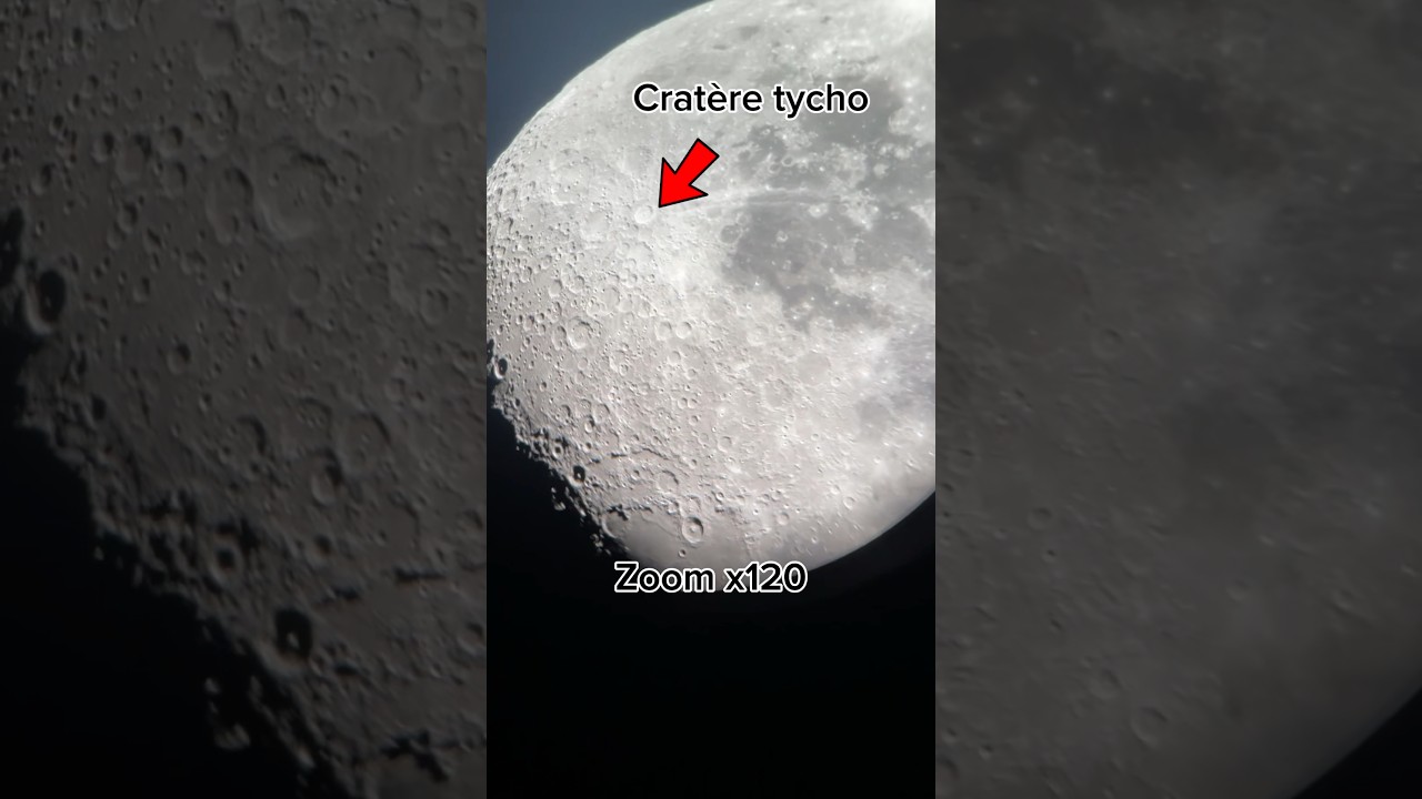 Observation de la lune au t&eacute;lescope !🌖