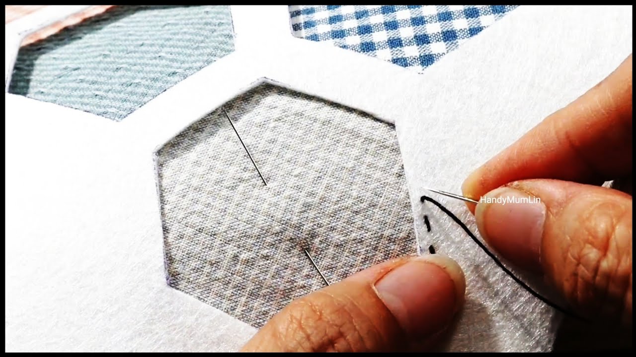 EASY Hexagon Idea┃HandyMumLin sewing project