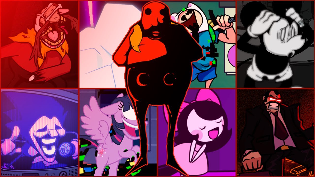 Fight or Flight but Every Turn a Different Character Sings It 🎶 [FNF Starved but Everyone Sings It]