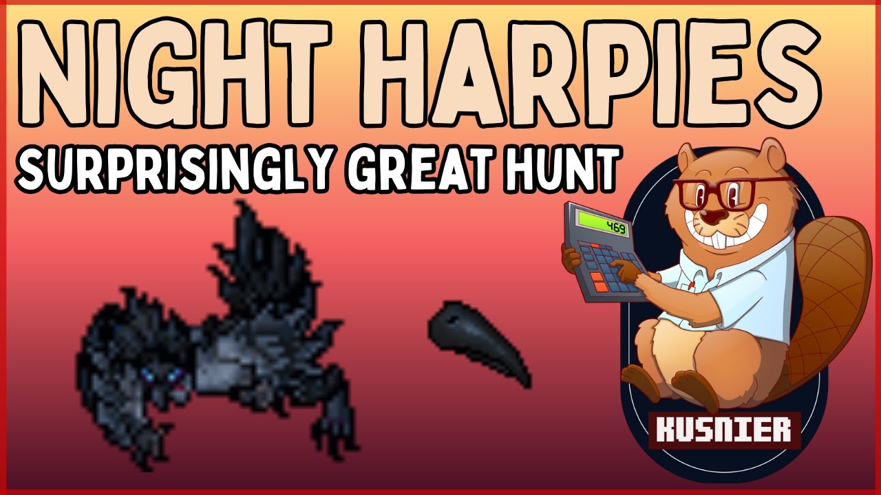 Night Harpy Beaks (surprisingly great hunt!) | Order of the Stag Quest Guide | Tibia