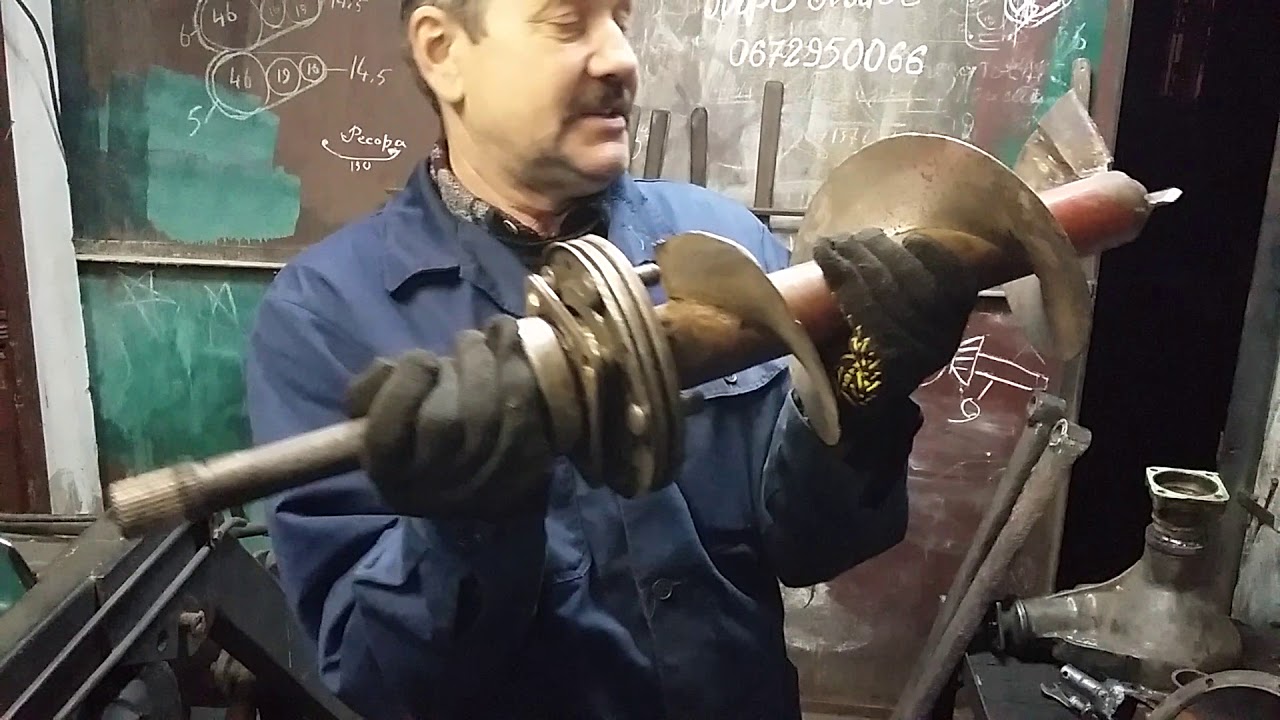 Самодельный бур для трактора
