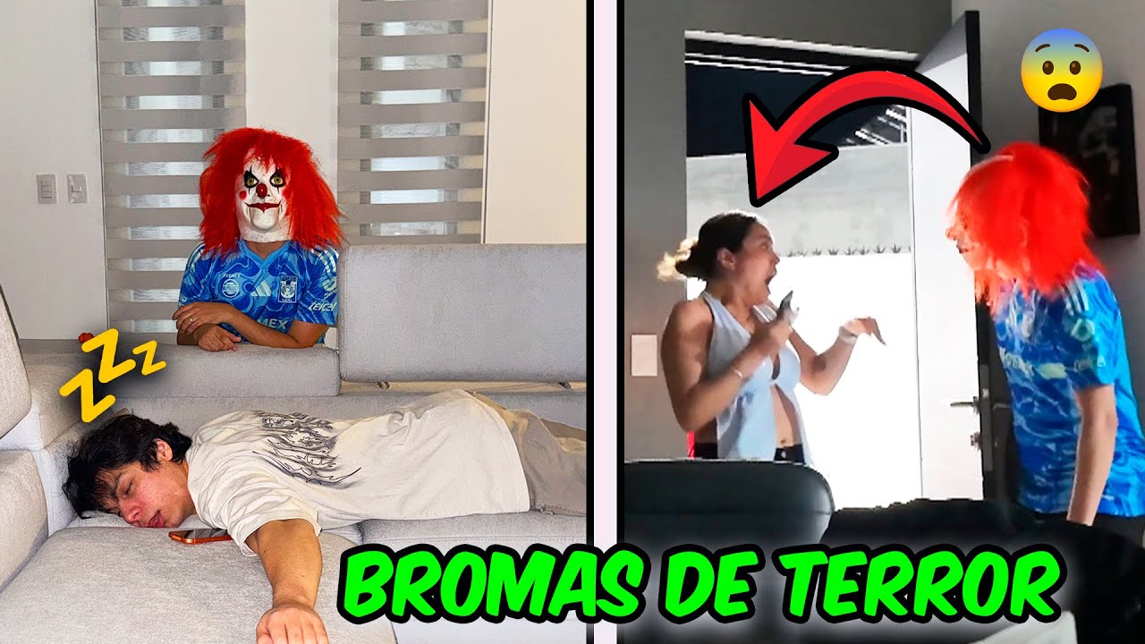 UNA BROMA de TERROR cada 30 SEGUNDOS a YAIR17 y BARBIE... ¡SE ASUSTAN MUCHO!