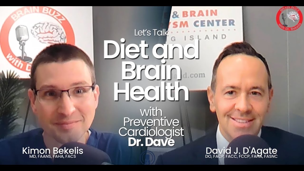 Brain Buzz - Diet and Brain Health: Featuring Dr. David D'Agate (Episode 6)