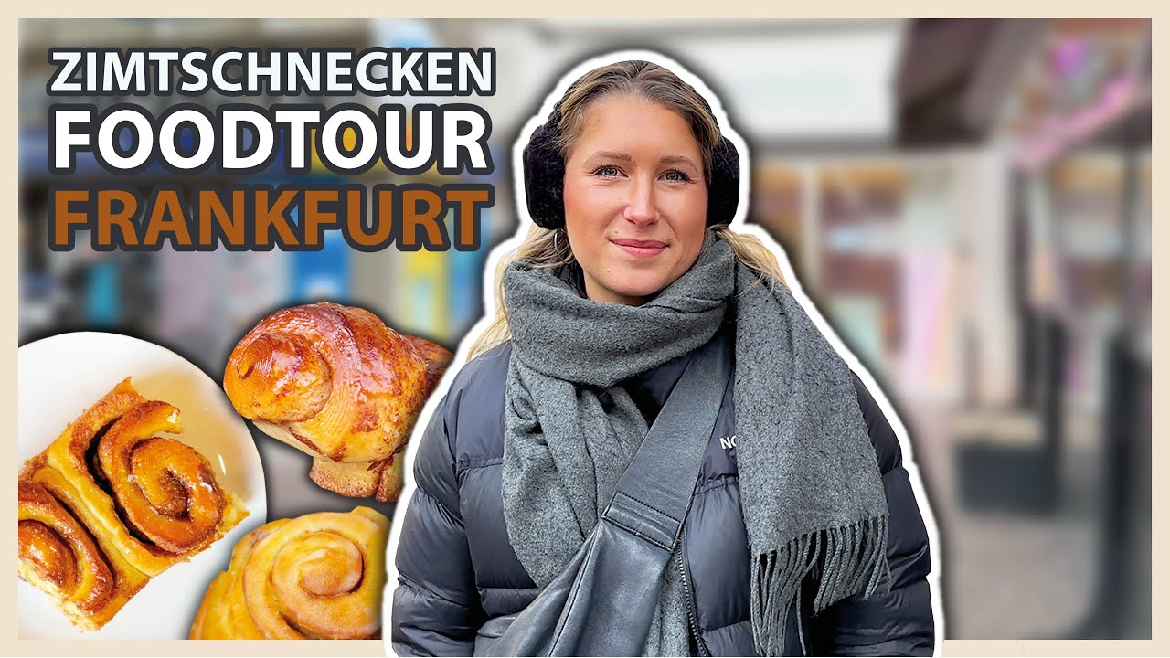 Foodtour Zimtschnecken - Wo gibt es die beste Zimtschnecke in Frankfurt?  🧁☕🥰