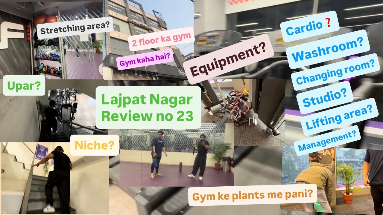Anytime fitness Lajpat Nagar || Gym review || Anytime fitness franchise review || Day 23 - Gym 23