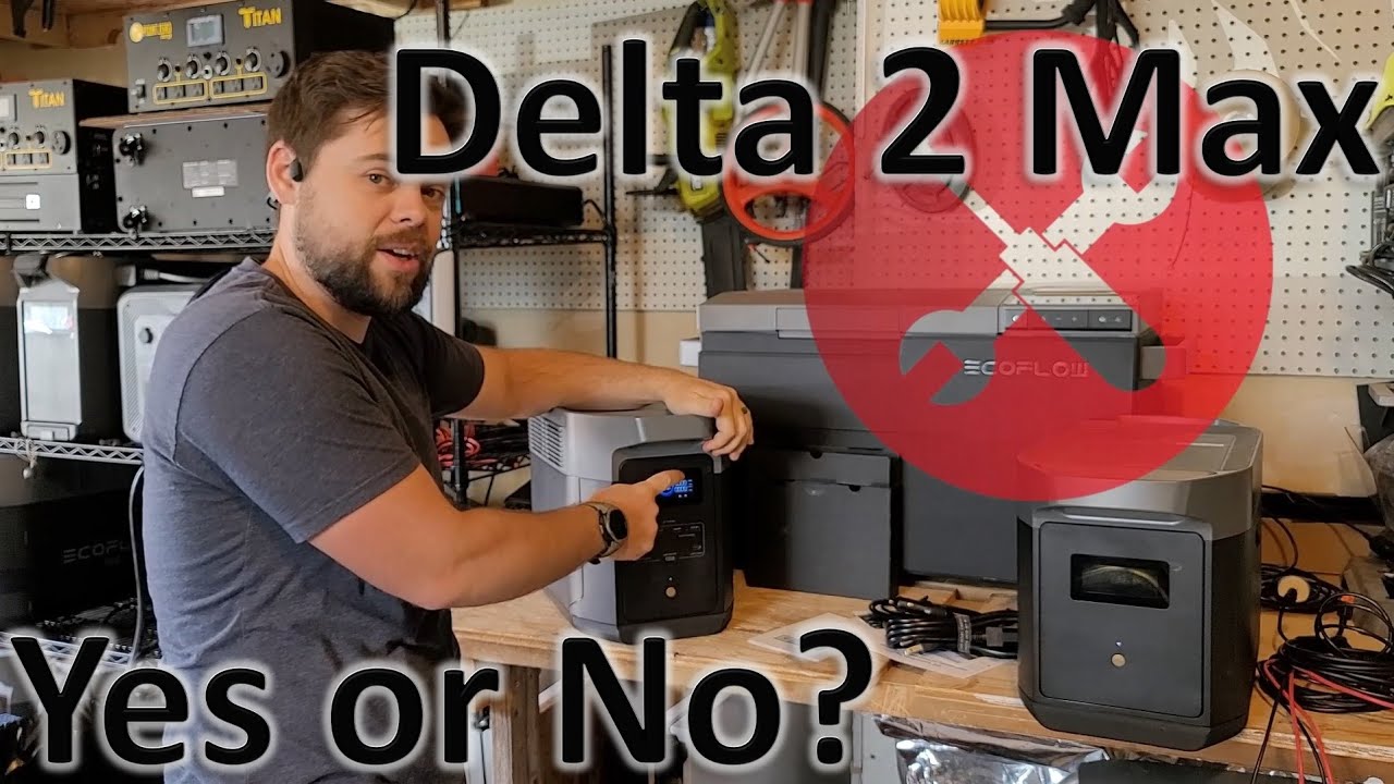 EcoFlow Delta 2 Max Solar Generator Power Station Review