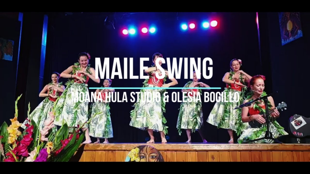 Hula auana - Maile Swing - Моана Хула Студіо - Гавайські танці Київ