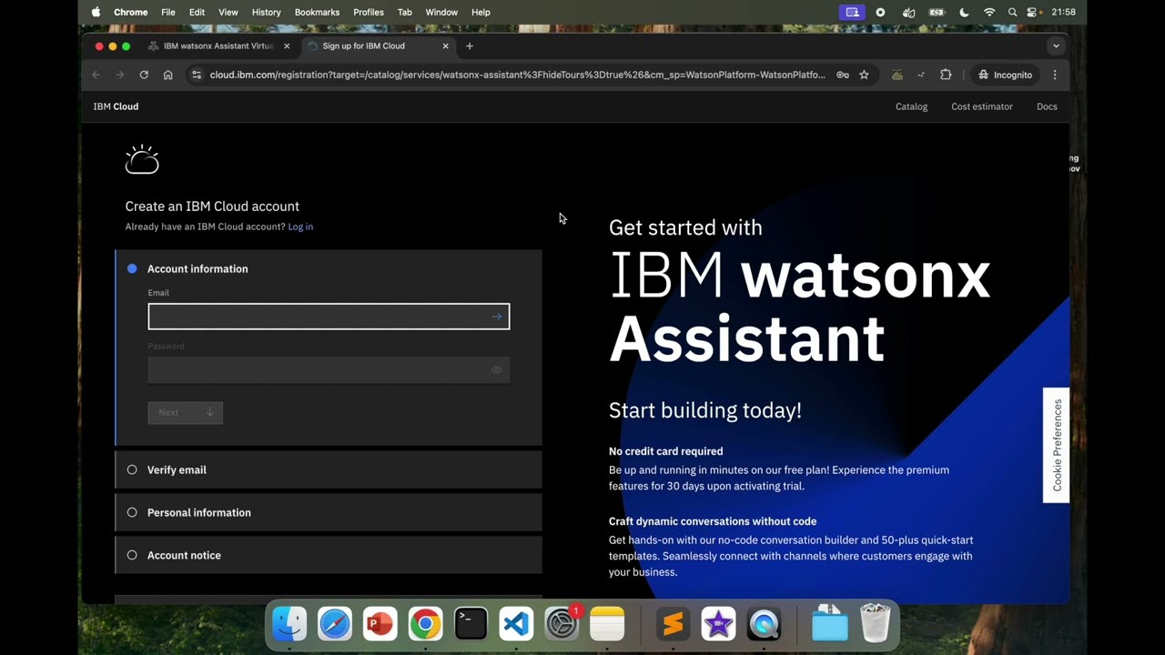 WatsonX Assistant QuickStart Video