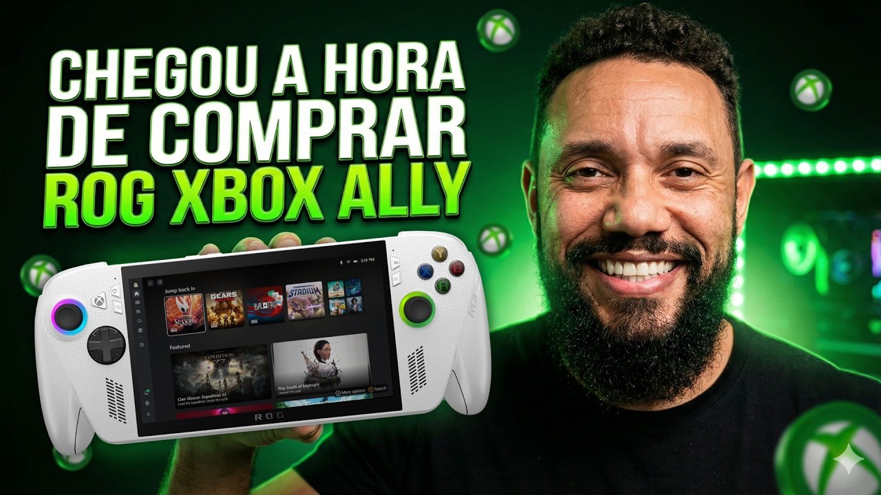 ROG XBOX ALLY CHEGOU NO PREÇINHO. MENOR PREÇO DESDE SEU LANÇAMENTO.
