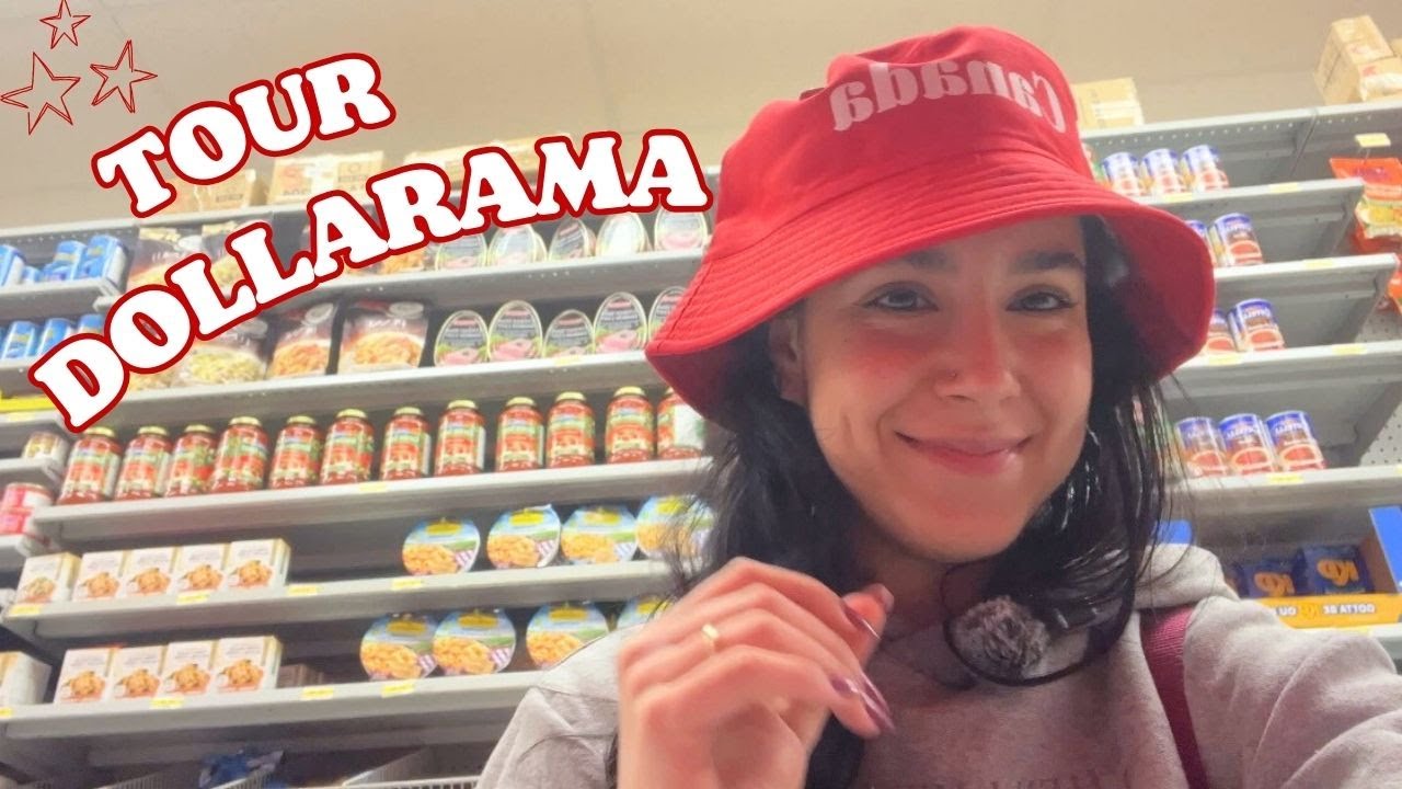DOLLARAMA CANADÁ (40$cad em comprinhas aleatórias + tour da loja)