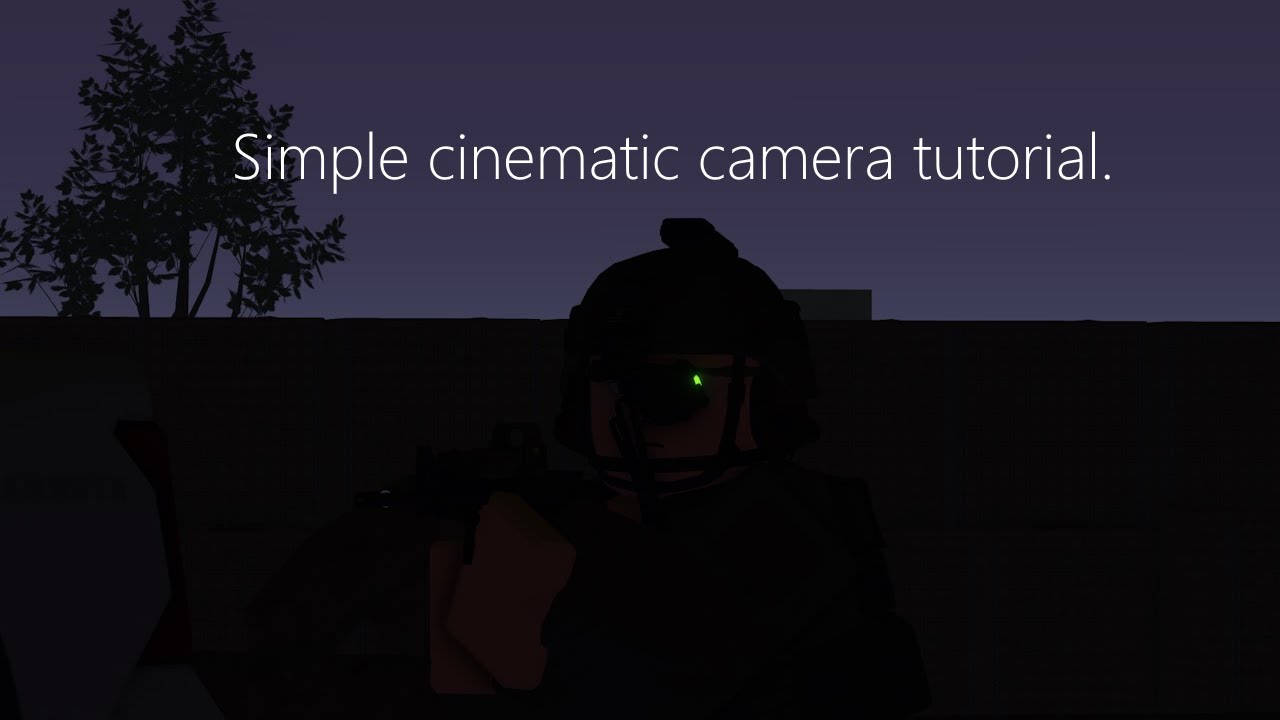 Simple Cinematic Camera Tutorial | BRM5