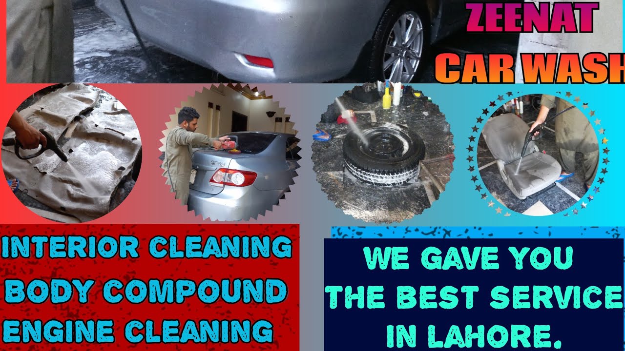 Toyota Corolla Gli Complete Detailing /internal and external Detail/#zeenatcarwash #lahorecarwash
