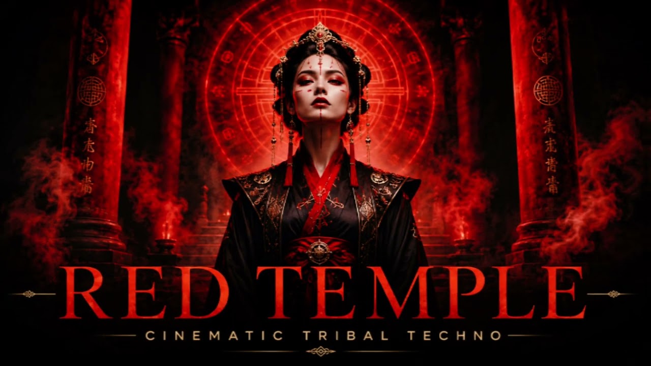 RED TEMPLE | Dark Cinematic Tribal Techno 2026 | Eastern Ritual Energy