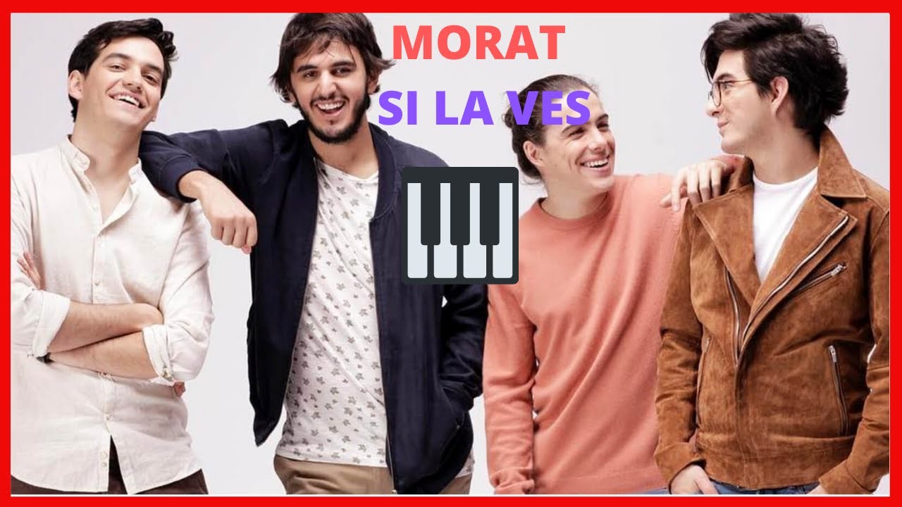 Morat - Si La Ves | Piano Tutorial | Cover | Midi