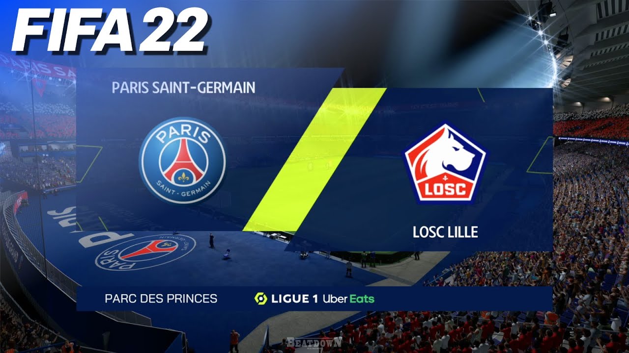 FIFA 22 - Paris Saint Germain vs. LOSC Lille @ Parc des Princes | PS5