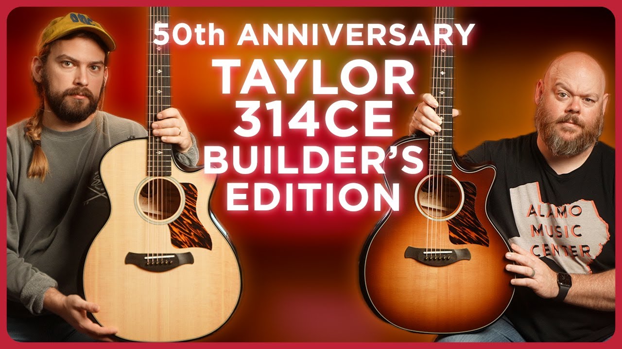 Ожидание окончено | Taylor's 314ce Builder's Edition уже здесь
