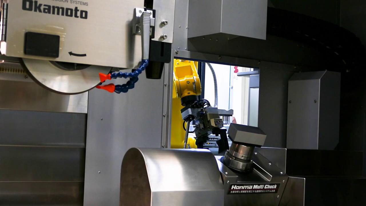 PEHA GmbH Werkzeugmaschinen &ndash; Produktfilm Okamoto ACC&thinsp;63&thinsp;Li & FMB unirobot P khs.