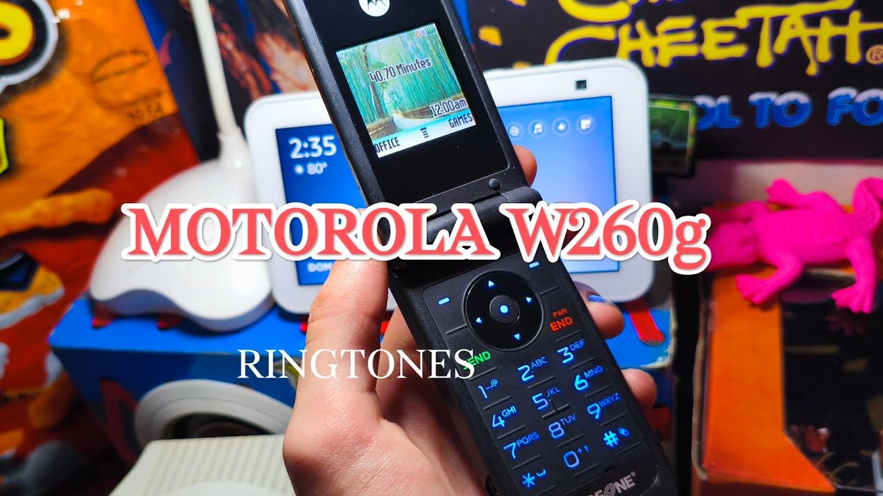 Motorola w260g ringtones 